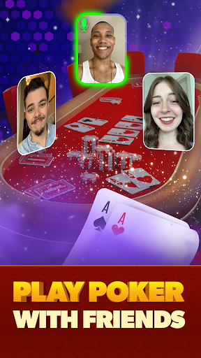 Poker Face Texas Holdem Poker Ảnh chụp màn hình 2