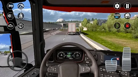 Euro Cargo Truck Simulator Pro Ekran Görüntüsü 1