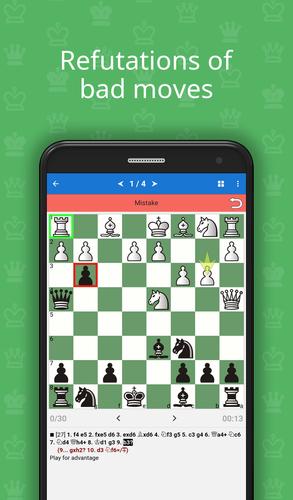 Chess Opening Lab (1400-2000) स्क्रीनशॉट 1