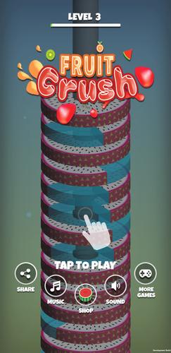 Stack Ball Fruit Crush Tangkapan skrin 0