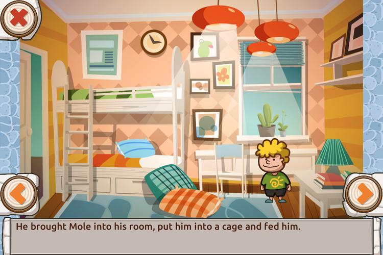 Mole's Adventure Story Screenshot 2