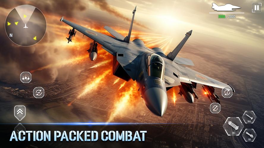 Aircraft Strike: Jet Fighter 스크린샷 0