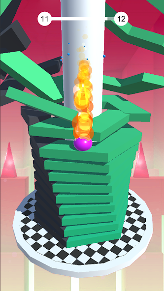 Ball Run Stack: Stack Ball 3D Captura de pantalla 1