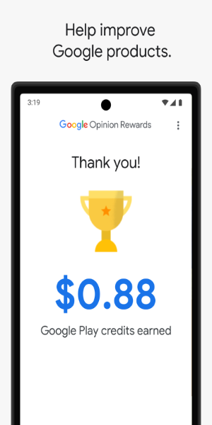 Google Opinion Rewards Capture d'écran 2