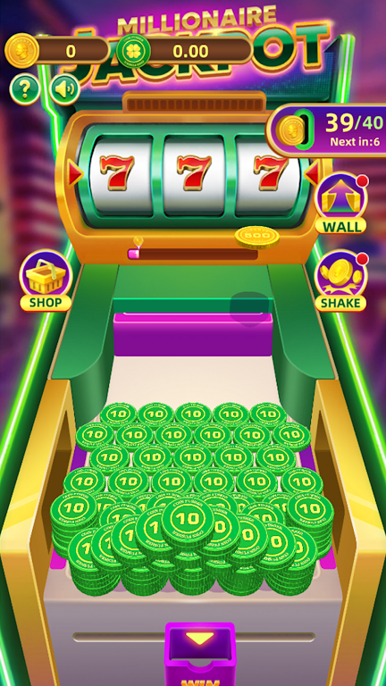 Jackpot Lucky Pusher Capture d'écran 0