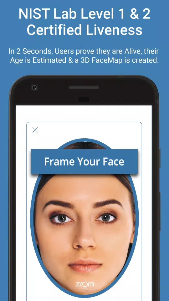 FaceTec Demo Screenshot 1