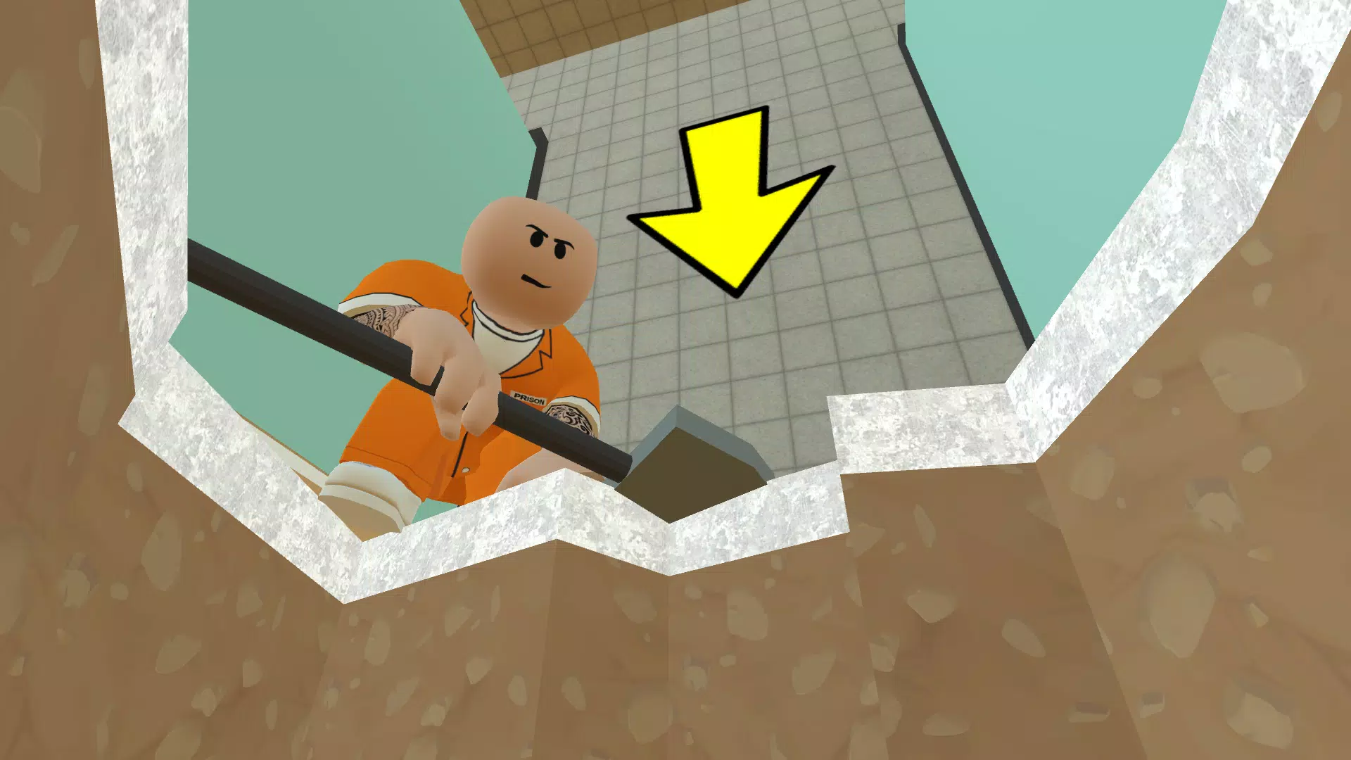 Schermata Obby Prison Escape from Barry 2