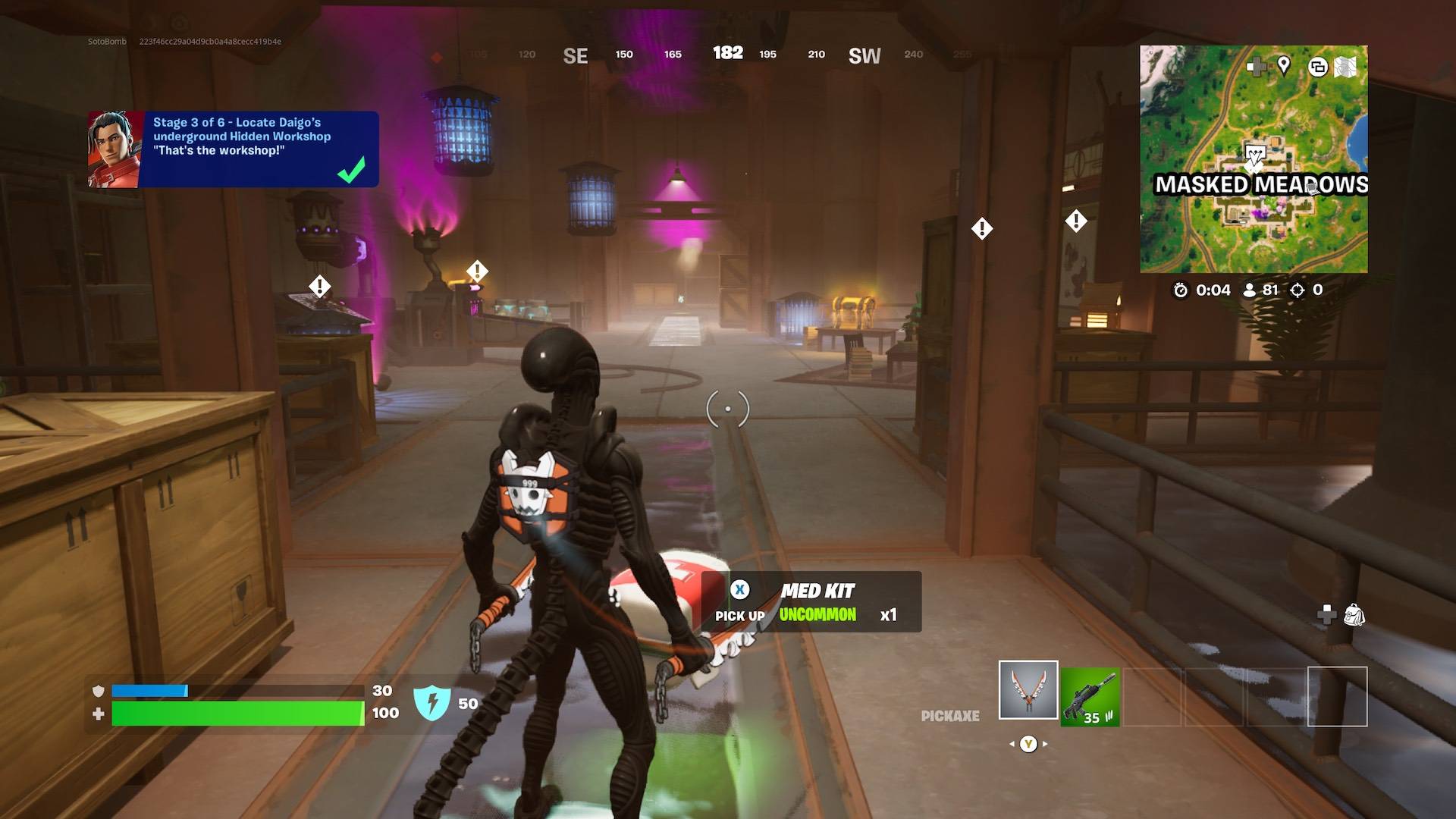 Fortnite: Tuklasin ang Lihim na Underground Lair ni Daigo