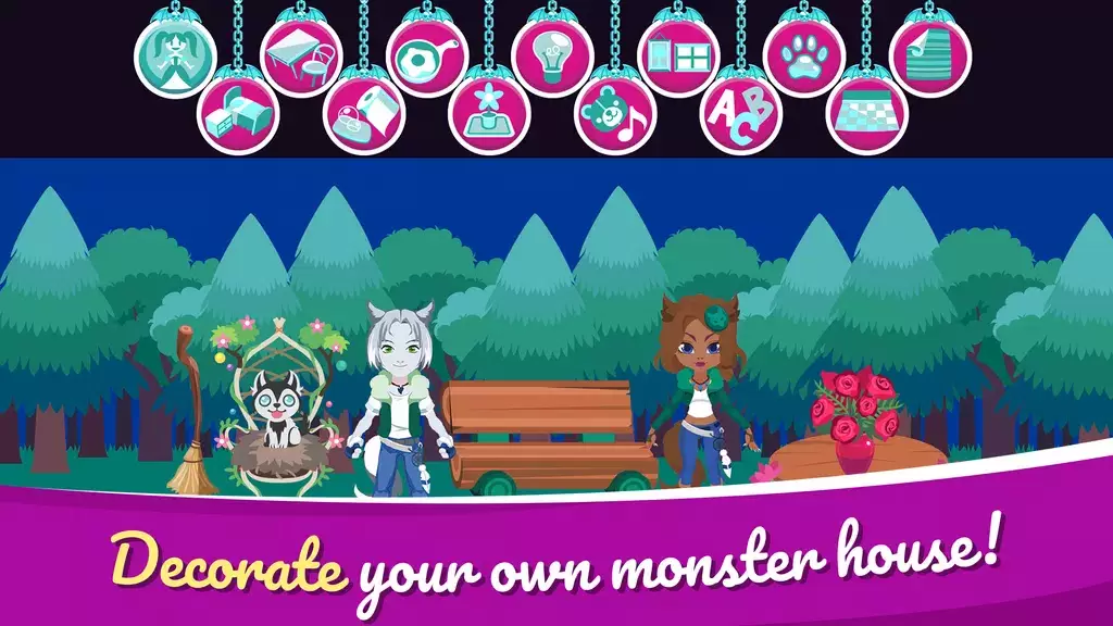 My Monster House: Doll Games Screenshot 0