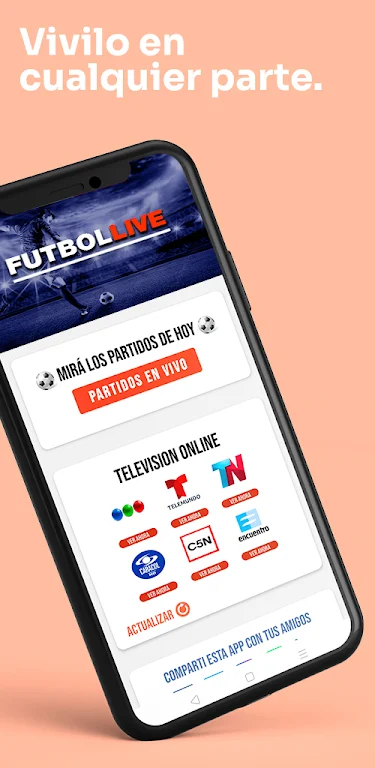 Futbol Live Zrzut ekranu 2