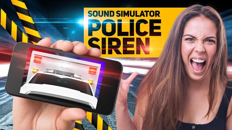 Police sound siren simulator Captura de pantalla 2