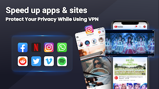 3X VPN - Smooth Browsing Mod Captura de pantalla 1