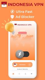 Indonesia VPN - Private Proxy Captura de pantalla 1