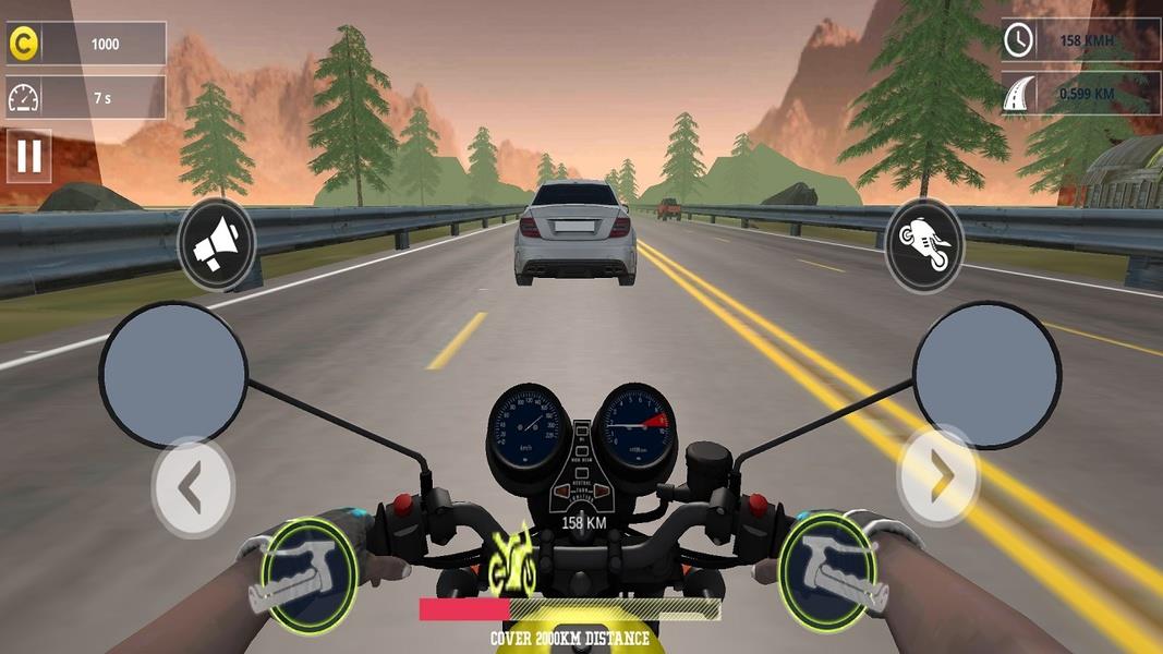 Highway Bike Racing スクリーンショット 3