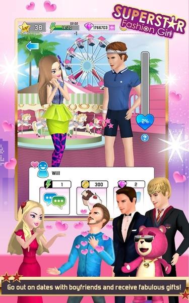 Superstar Fashion Girl Ảnh chụp màn hình 2