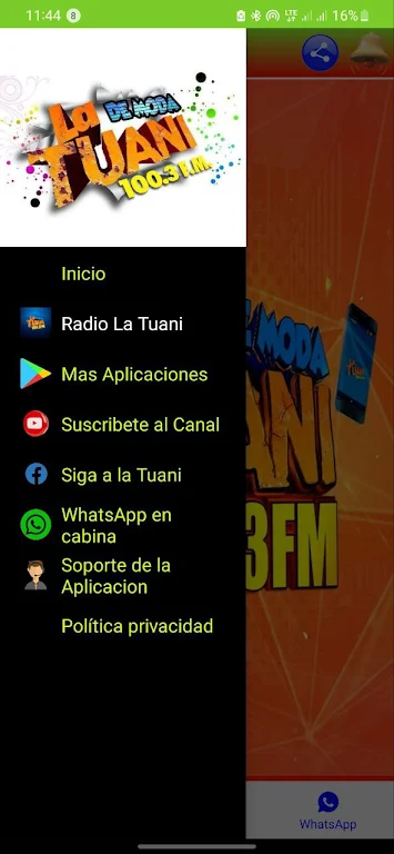 Radio la Tuani - 100.3 FM Captura de pantalla 2