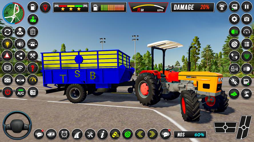 Indian Farming Game Simulator Скриншот 1