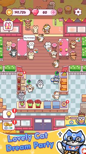 Cat Bar - Restaurant Tycoon স্ক্রিনশট 1