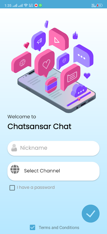 ChatSansar スクリーンショット 0