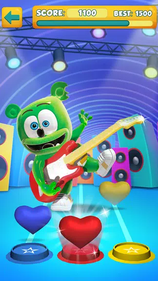 Talking Gummy Bear Kids Games Screenshot 1