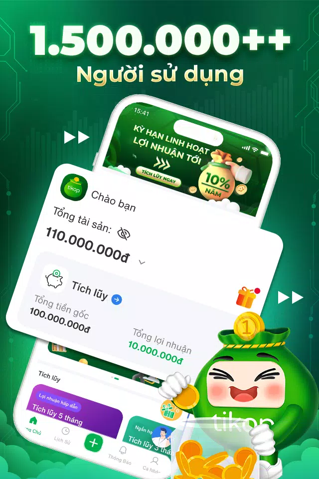 Tikop - Tích lũy và Đầu tư應用截圖第0張