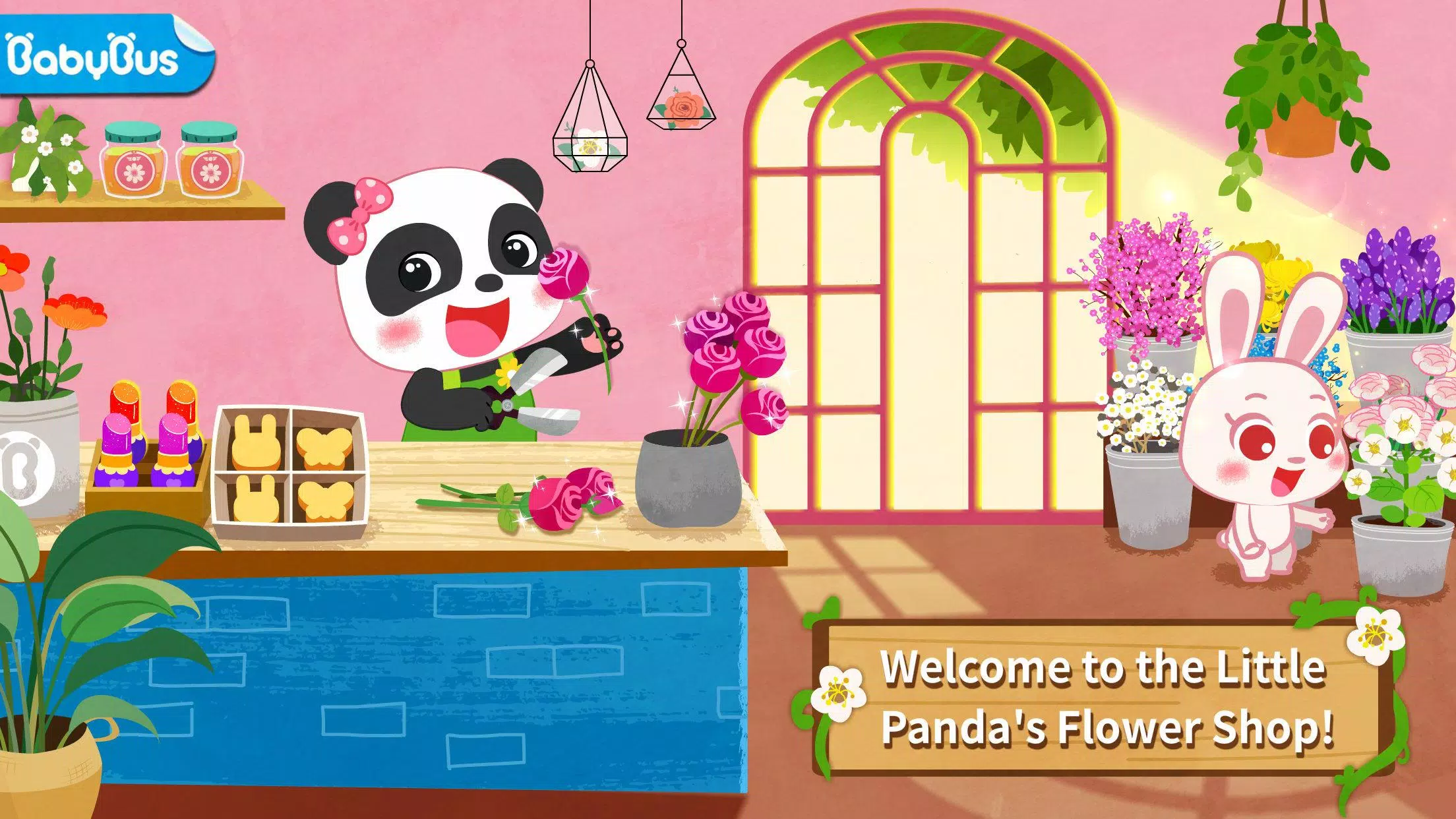 Little Panda's Flowers DIY ဖန်သားပြင်ဓာတ်ပုံ 0