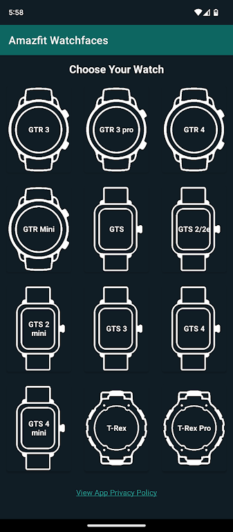 Watchfaces for Amazfit Watches Скриншот 1