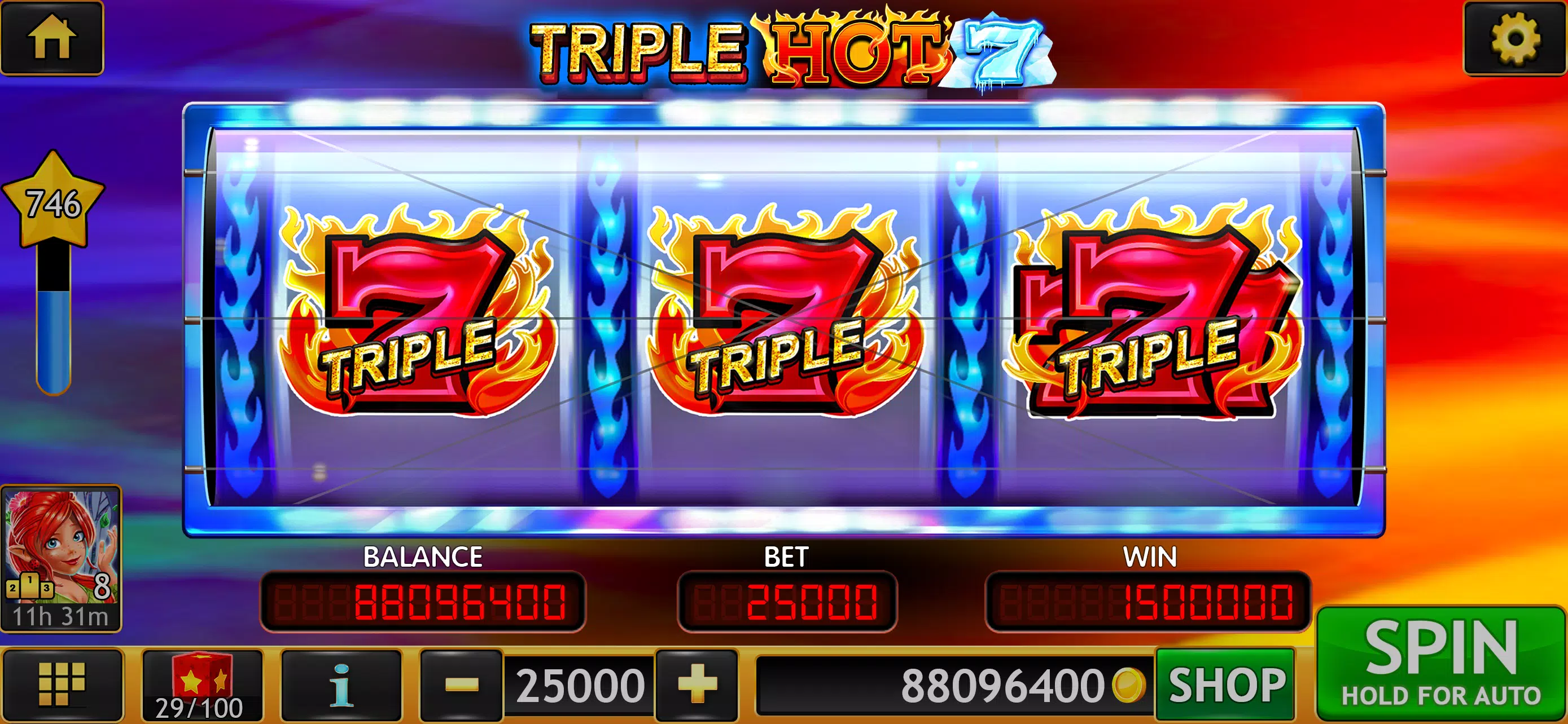 Wild Triple 777 Slots Casino स्क्रीनशॉट 2