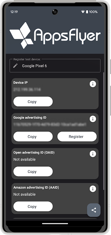 My Device ID by AppsFlyer Tangkapan skrin 3