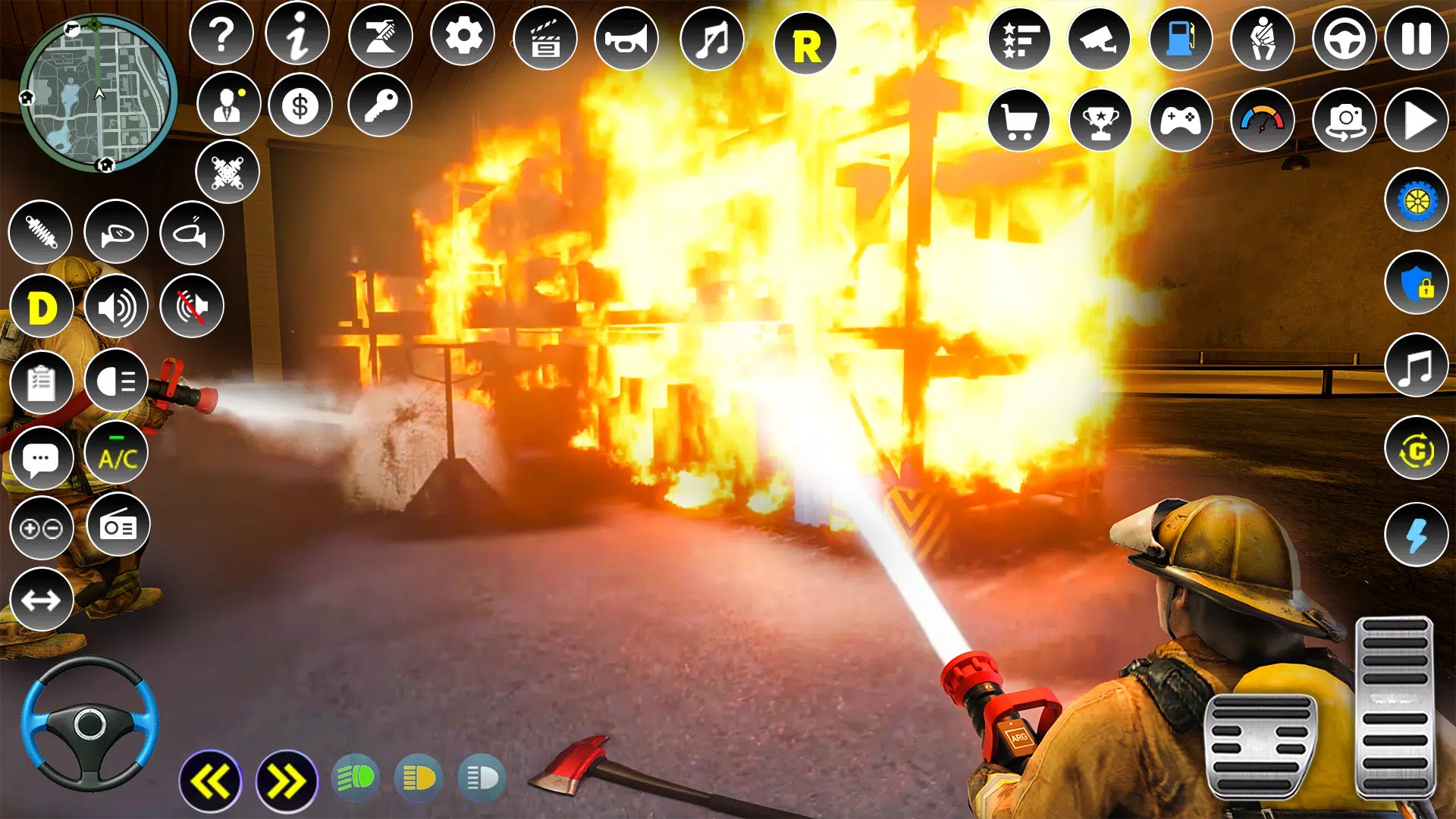 Firefighter :Fire Brigade Game Screenshot 1