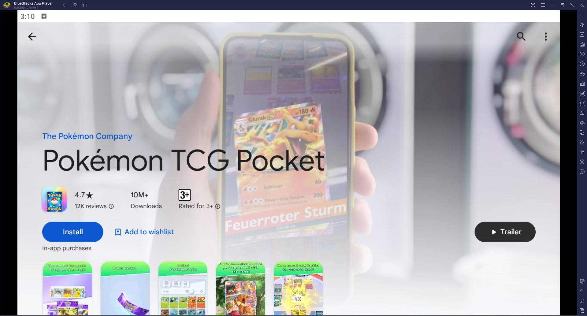Play Pokémon TCG Pocket on PC/Mac Using BlueStacks