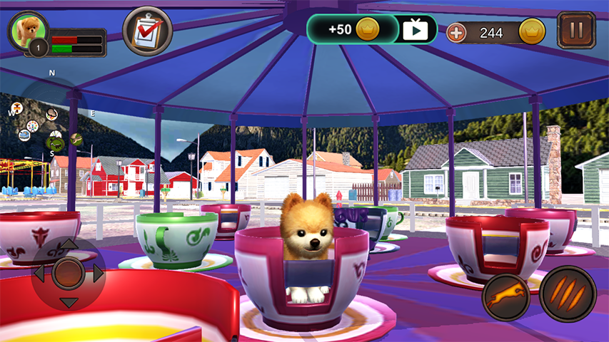 Pomeranian Dog Simulator Screenshot 1