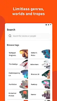 Wattpad - Read & Write Stories スクリーンショット 1