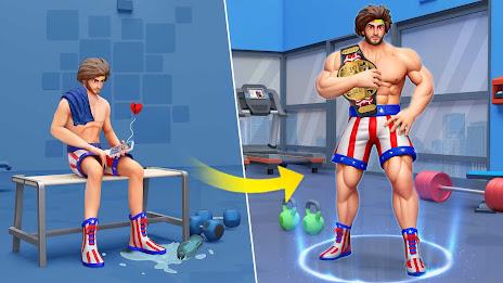 Slap & Punch:Gym Fighting Game Schermafbeelding 0