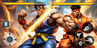 Street Fighting Mega Fighter Captura de pantalla 1