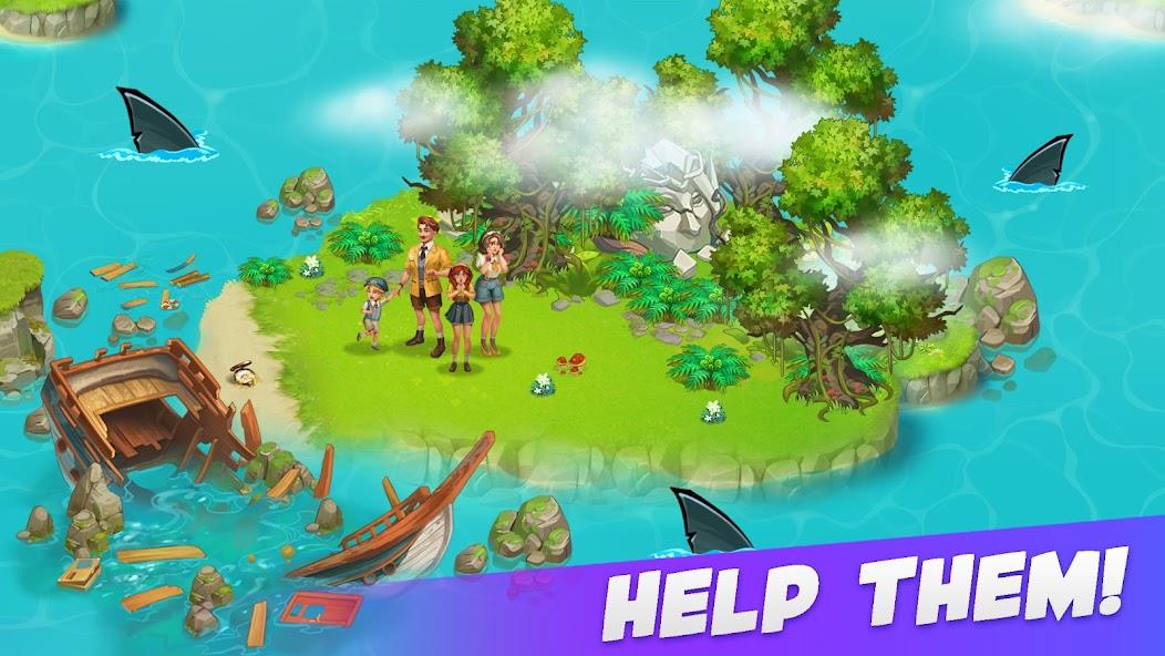 Family Farming: My Island Home Mod Captura de tela 2