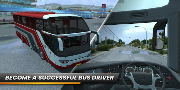 Bus Simulator Indonesia ภาพหน้าจอ 1