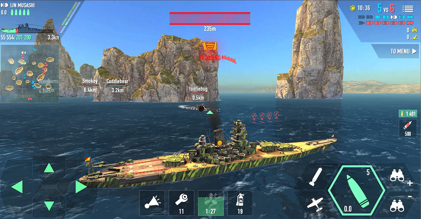 Battle of Warships Tangkapan skrin 3