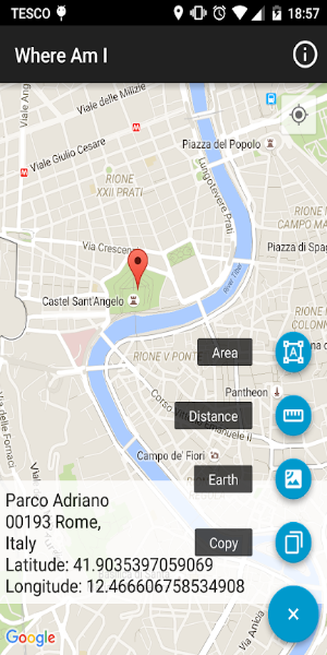 Where Am I - Location and address finder. 스크린샷 1