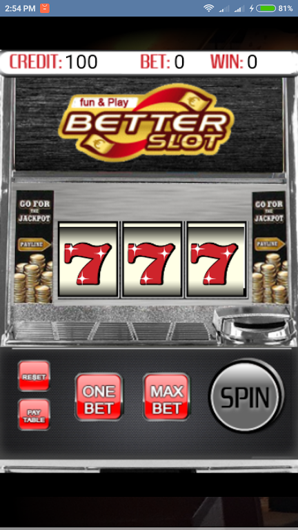Schermata Better Slot 0