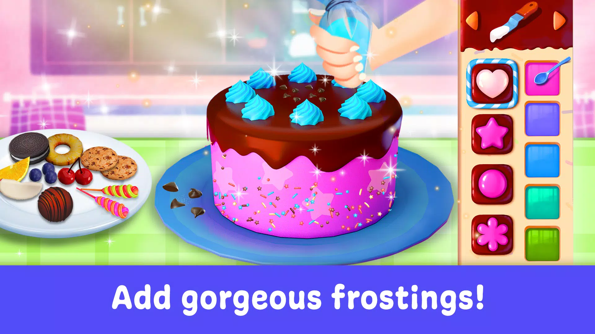 Cake Maker Games for Girls Captura de pantalla 3
