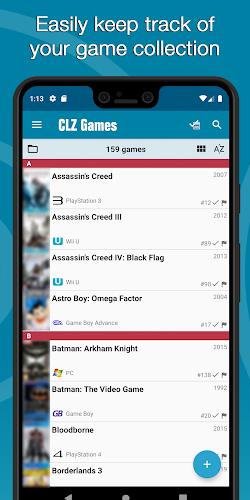 CLZ Games: video game database Screenshot 0