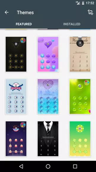 AppLock Theme Lucky Clover Schermafbeelding 2