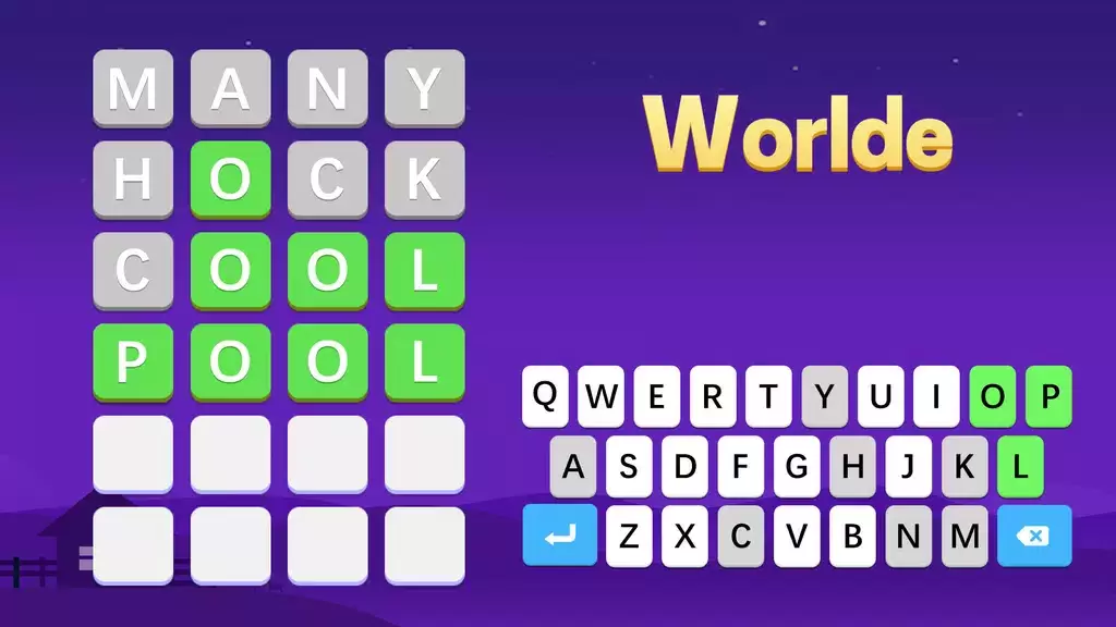 Worlde: Cowordle Word Games ဖန်သားပြင်ဓာတ်ပုံ 2