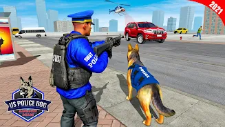 US Police Dog Crime Chase Game Screenshot 2