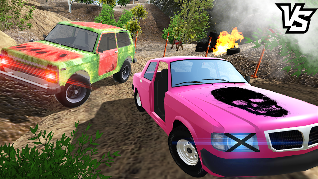 Russian Cars: Crash Simulator ภาพหน้าจอ 3