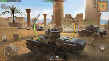 Battle Tanks: Online War games Tangkapan skrin 3