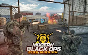 Modern Black Ops FPS Offline Tangkapan skrin 3