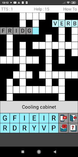 Mini Crossword Puzzle スクリーンショット 1