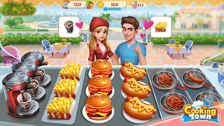 Cooking Town - Restaurant Game Скриншот 1